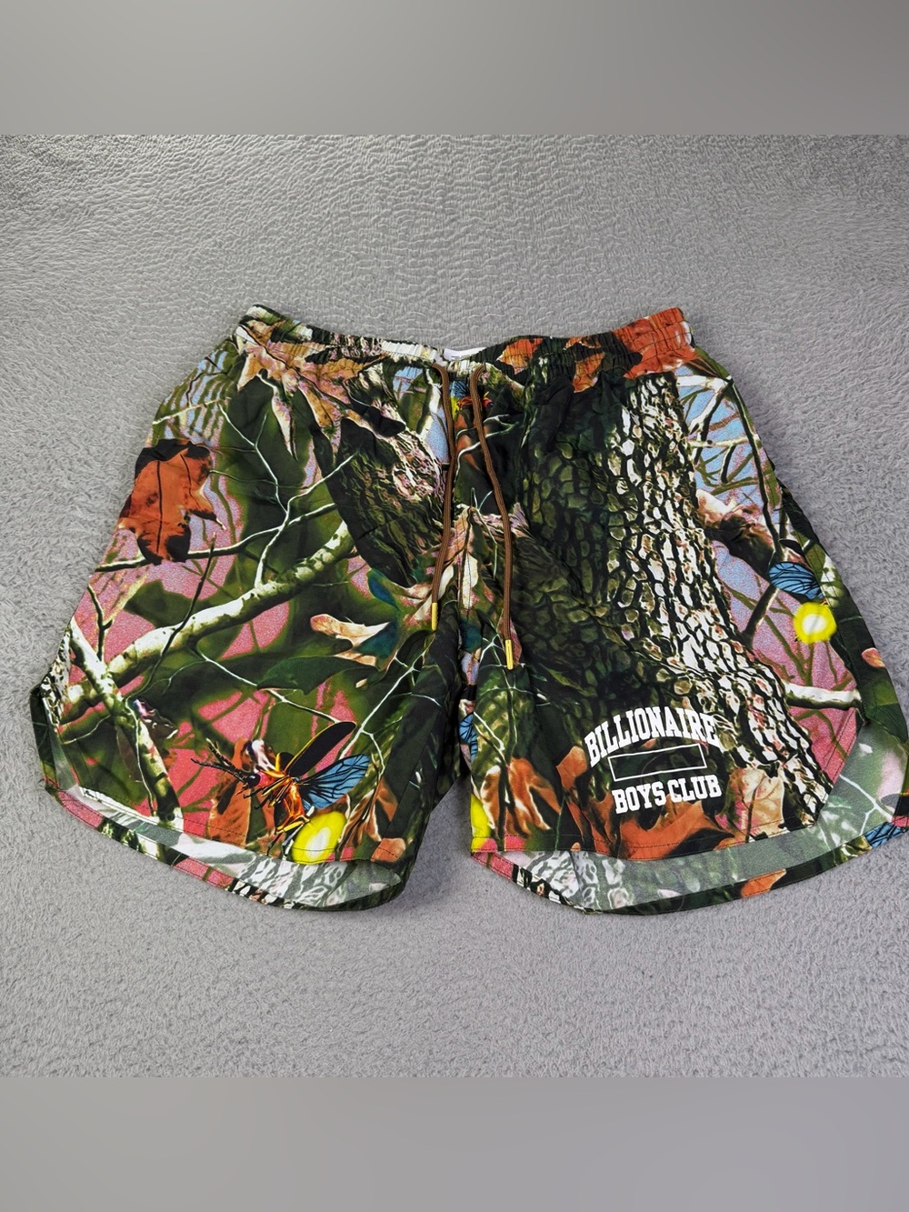 Billionaire Boys Club Trail Mix Shorts Mens Large Drawstrings Streetwear Beach